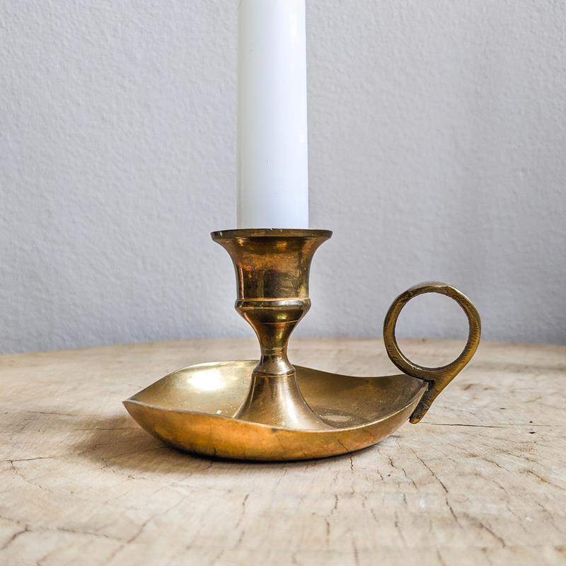 Antique best sale candle holders